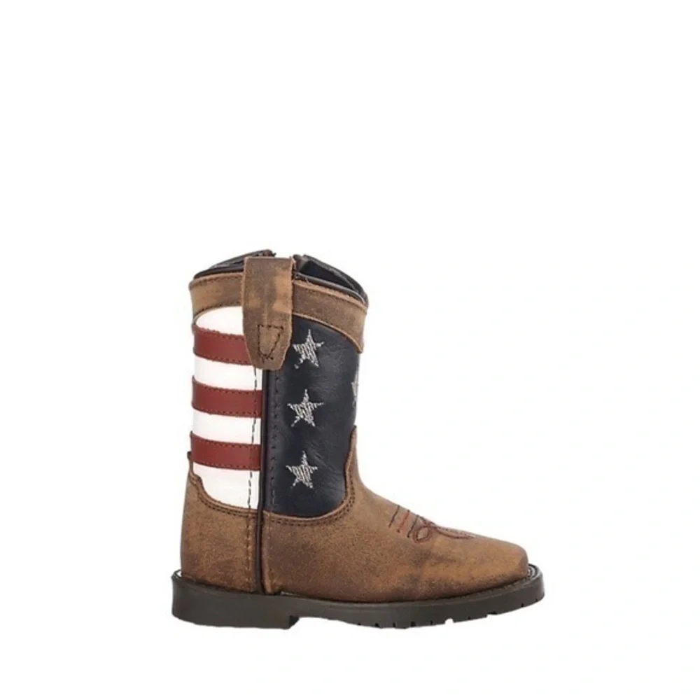 Cody‎ James Toddler’s Stars and Stripes Flag Western Boots
